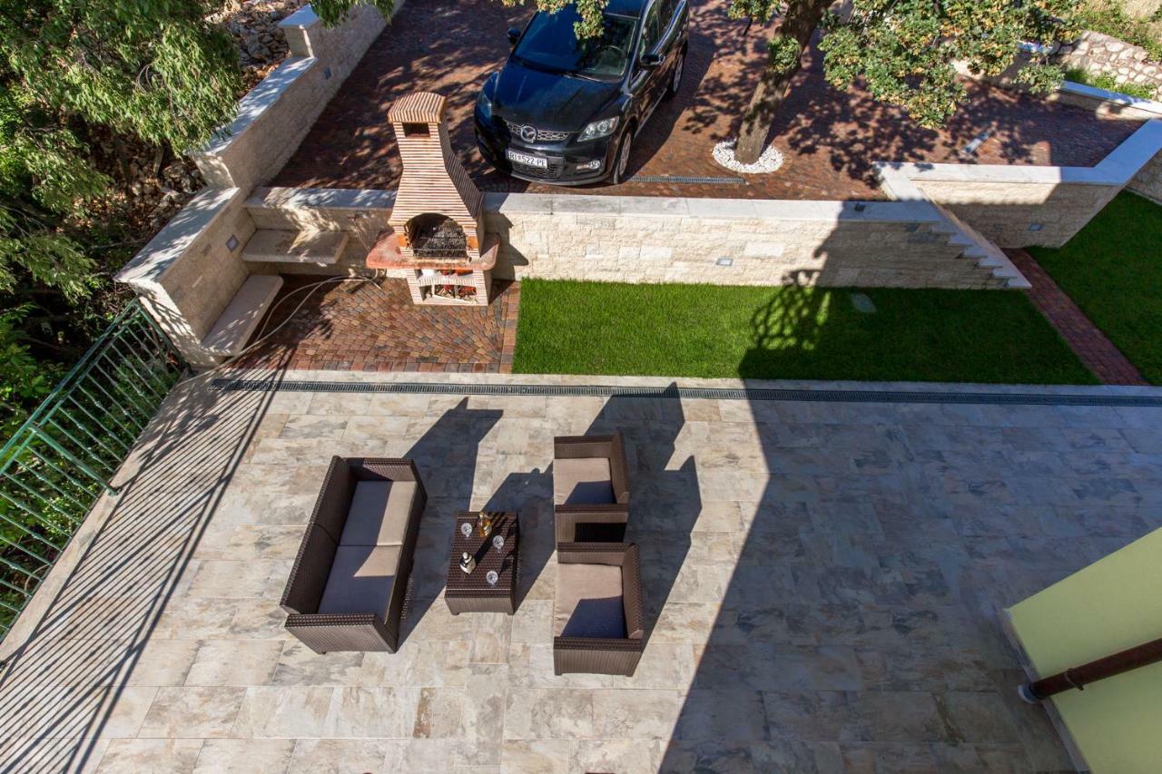 Luxury Apartments Kostrena With Pool Bagian luar foto